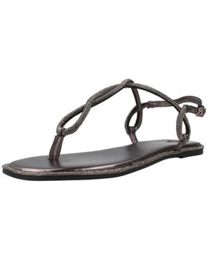 La Strada Sandales Plates 2201532S - Noir