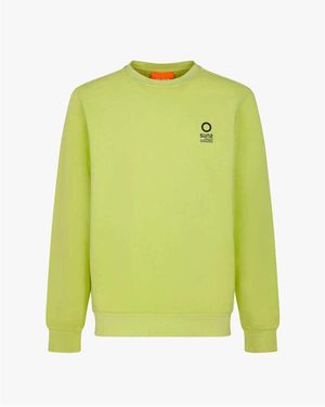 Suns Sweat-shirt Sweat-shirt ras du cou côtelé pour - Vert