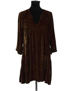 Charlie Joe Robe courte Robe marron - Noir