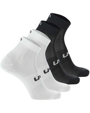 Uyn Chaussettes unisexe Chaussettes Paquet de 4 - Noir