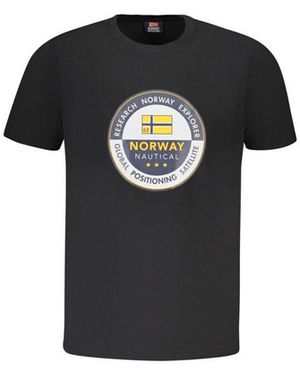 Norway 1963 T-Shirt T-Shirt Manches Courtes Homme Norvège 1963 - Noir