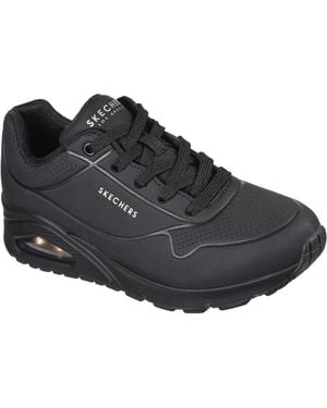 Skechers Lage Sneakers Uno - Zwart