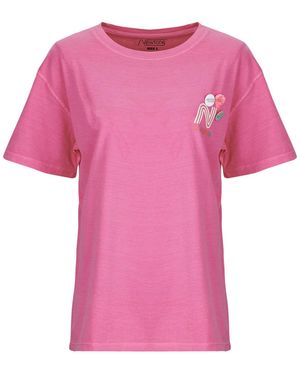 NEWTONE T-Shirt Francis Trucker - Rosa