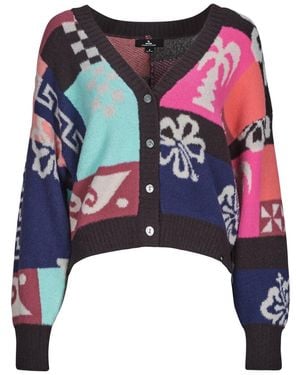 Rip Curl Strickjacken Keepsakes Jacquard Cardi - Blau