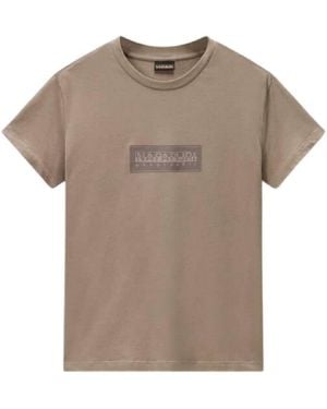 Napapijri T-shirt GT24063 - Marron