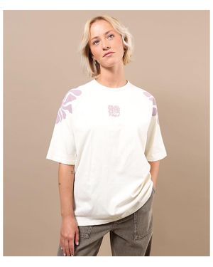 Oxbow T-Shirt Tee-Shirt Manches Courtes Warpedflo - Blanc