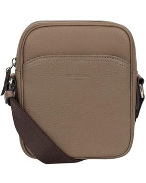 Hexagona Sac A Main Sacoche Ref 1820356 Taupe 19*15*5 Cm - Marron