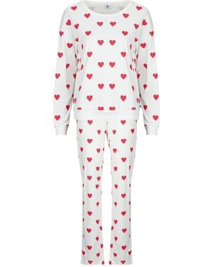 Petit Bateau Pyjama's Nachthemden Pyjama CUr - Roze