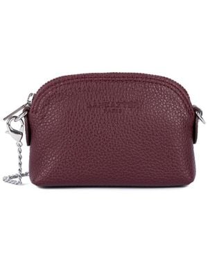 Lancaster Porte-Monnaie Porte-Monnaie Ref 51841 Bordeaux 11.5*8*3.5 Cm - Violet