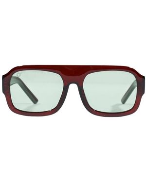 Os Sunglasses Lunettes De Soleil Roma Vino Os2045-C04 - Marron