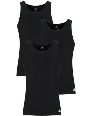 adidas T-Shirt Senza Maniche Active Flex Cotton Pack De 2 - Nero