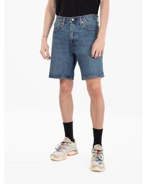 Levi's Short A8461-0006 468 LOOSE SHORTS-PICNIC FRIENDS SHORT - Bleu