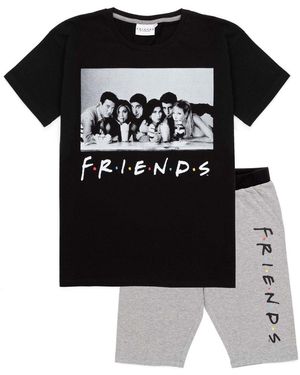 Friends Ensembles de pyjama S NS6605 - Noir