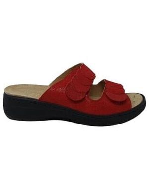Semelflex Sandales CHAUSSURES 1004702 - Rouge