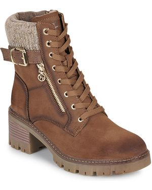 Tom Tailor Bottines Amber - Marron