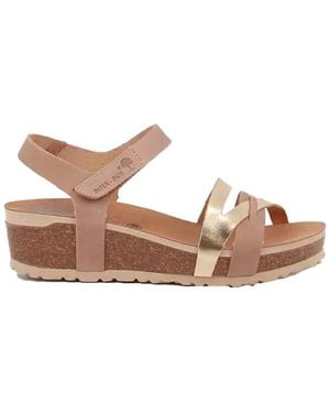 Interbios Sandales Compensées 5803 - Rose