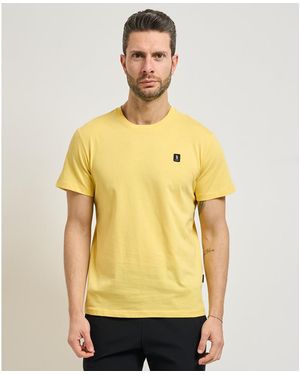 Refrigue T-shirt T-shirt col rond - Jaune