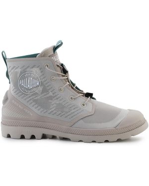 Palladium Hoge Sneakers Pampa Lite Travel Vt 74472-096-M Natural - Grijs
