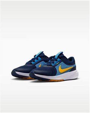 Nike Baskets Mixte Enfant Star Runner 5 (GS) - Bleu