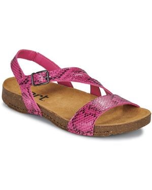 Art Flache Sandalen I Breathe - Lila