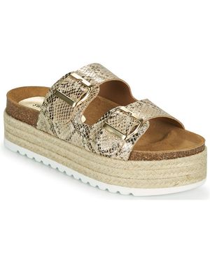 Sweet Lemon Keilabsatzsandalen Nozan - Mettallic