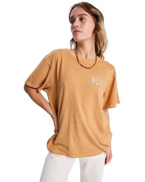 Roxy Polo Sunny Stone Wash - Marron