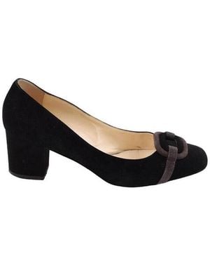 Max Mara Chaussures escarpins Talons en daim - Noir