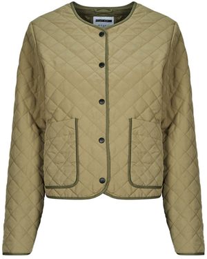 Noisy May Blouson NMHARPER QUILTED JACKET - Vert
