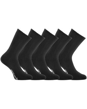 Pierre Cardin Chaussettes 5 Paires De Chaussettes De Ville Homme Uni Angelo - Noir