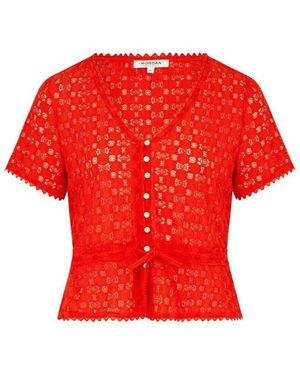 Morgan Blouses 178047VTPE25 - Rouge