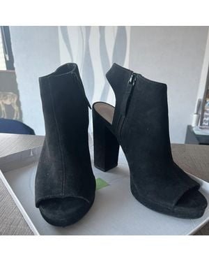 H&M Boots Bottines à bout ouvert - Bleu