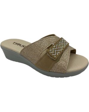 TIGLIO Sandales compensées - Marron