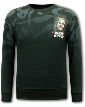 Top-Star Sweater Volwassenen Joker - Groen