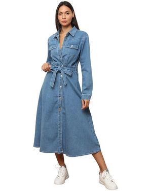 La Modeuse Jurk 72442_P170052 - Blauw