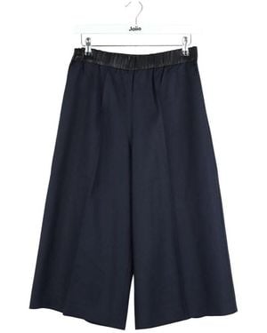 Sandro Pantalon Pantalon large bleu