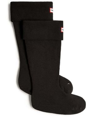 HUNTER Chaussettes Chaussettes hautes en polaire - Noir