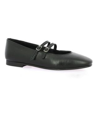 So Send Ballerines Ballerines cuir - Noir