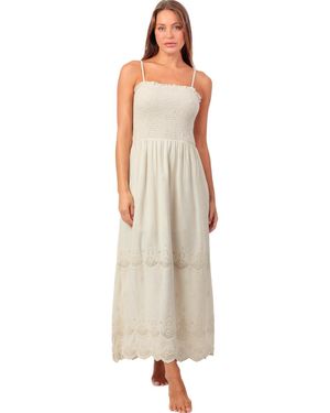 Admas Robe Robe longue estivale Sandy - Neutre