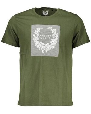 Gianmarco Venturi Collants T-Shirt À Manches Courtes Pour Homme - Vert
