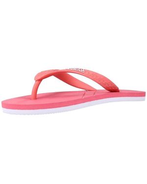 Munich Teenslippers Basic Flip Flop Scallop - Roze
