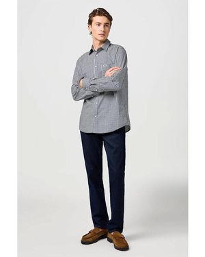 Wrangler Jeans Jean GREENSBORO Moonlight Rinse - Gris