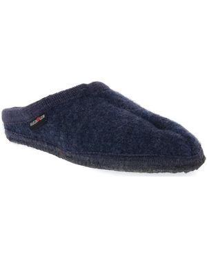 Haflinger Mules ALASKAJEANS WALKSTOFF CALZ G - Bleu