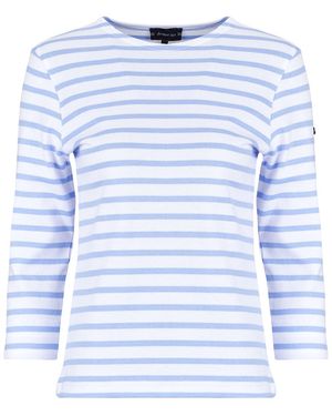 Armor Lux T-Shirt Lange Mouw Badra - Blauw