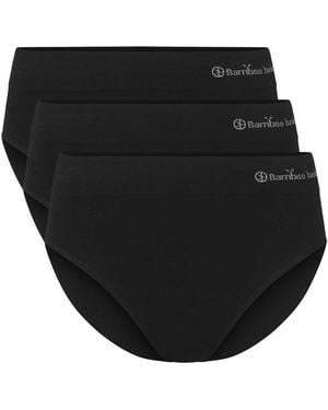 BAM Slips Slip Paquet de 3 BELLE - Noir
