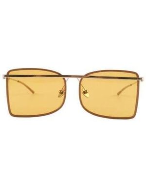 Calvin Klein Lunettes de soleil Lunettes de soleil marron - Métallisé
