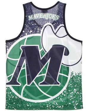 Mitchell & Ness Debardeur Nba Dallas Mavericks Tank Top - Vert