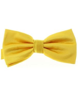 Clj Charles Le Jeune Cravates et accessoires Noeud papillon noué CHARLES - Jaune