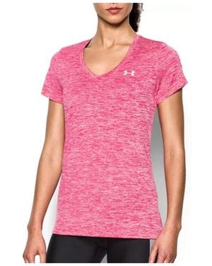 Under Armour T-shirt Tech Twist - Rose