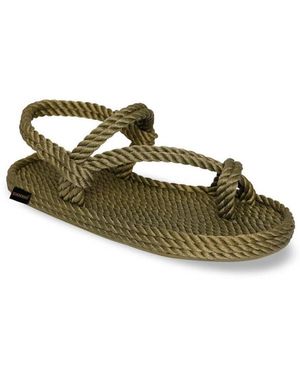 Bohonomad Sandales plates q-nol-61640 - Vert