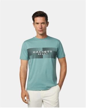 Hackett T-shirt HM5000004 HS MOTION TEE - Bleu
